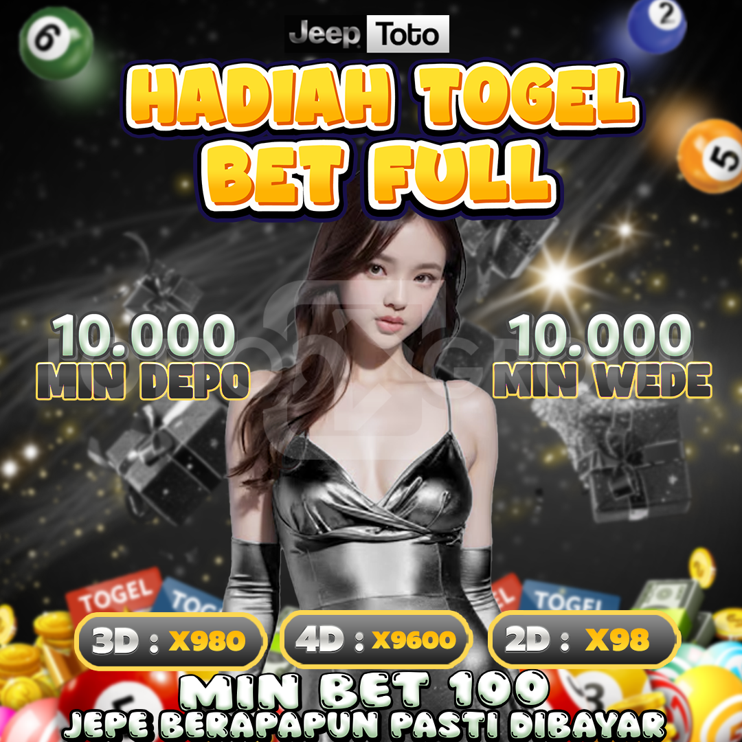 JEEPTOTO # Link Situs Toto Maxwin Slot Gacor Terpercaya Hari Ini